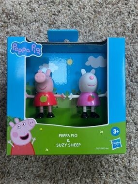 Peppa Pig Figures Set by Peppa Pig - Red and Pink Dresses